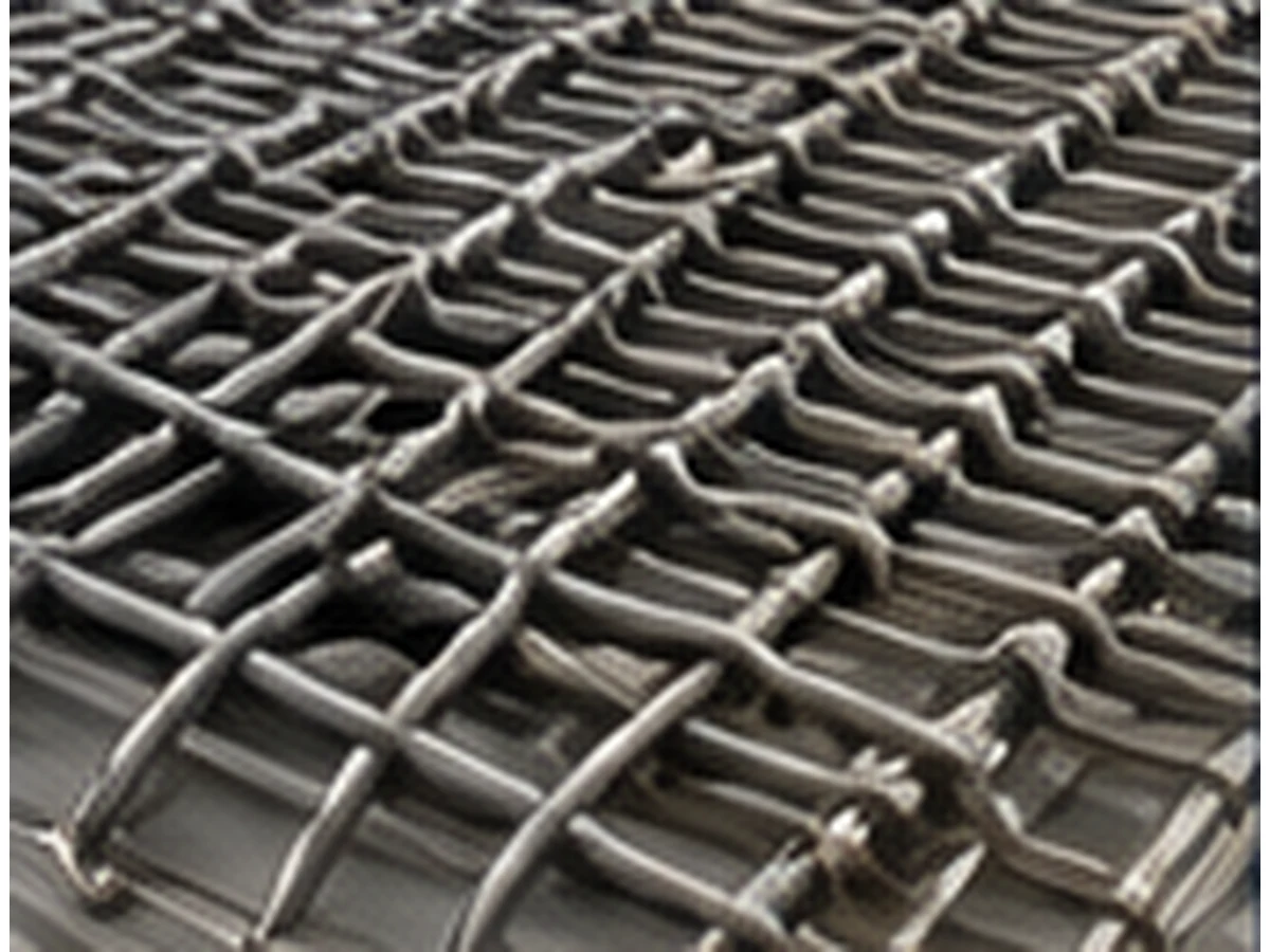 Balanced Weave Conveyor Belt weave pattern close up