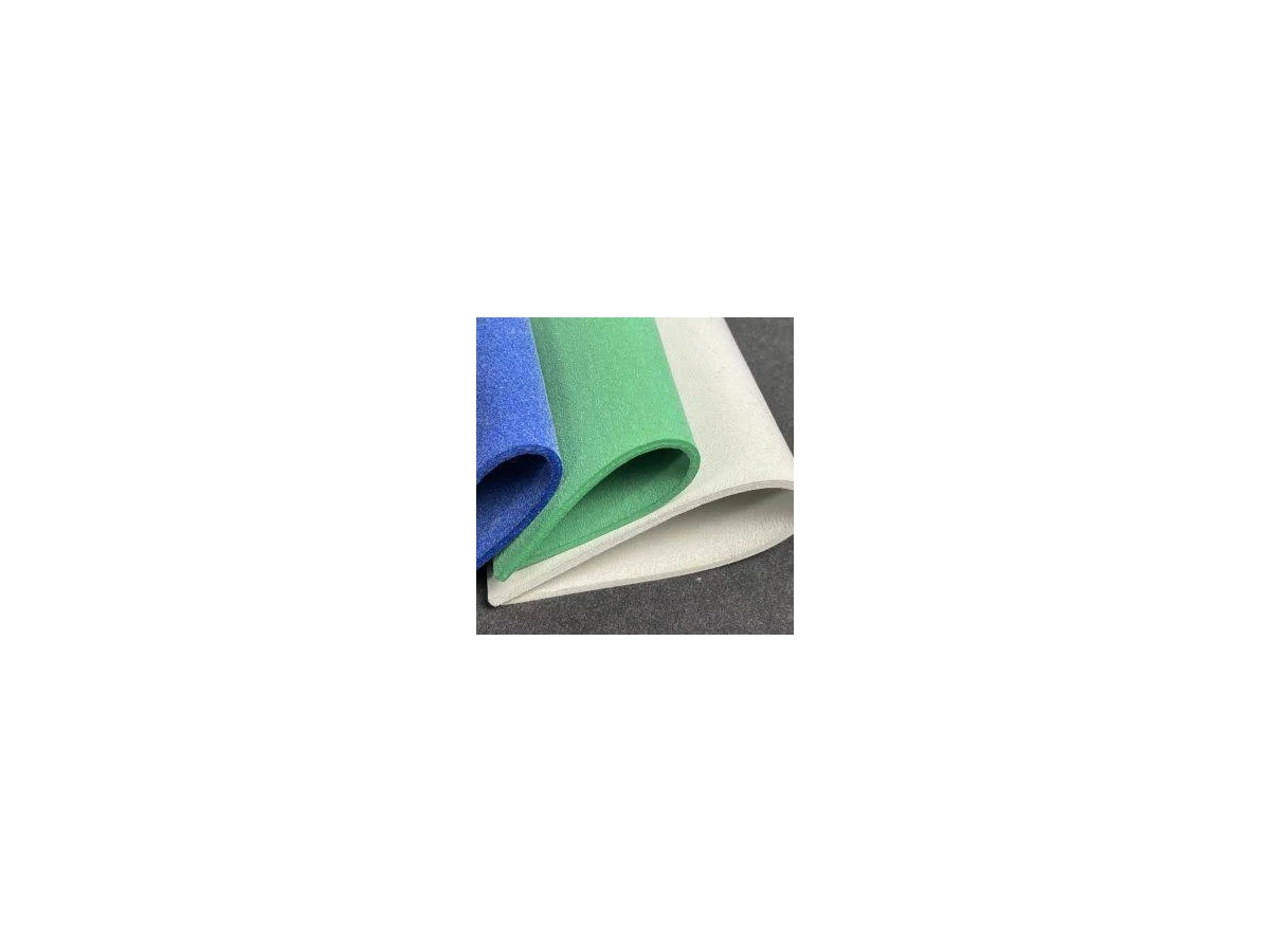 Felt Conveyor Belt — coloured felt sheets close up