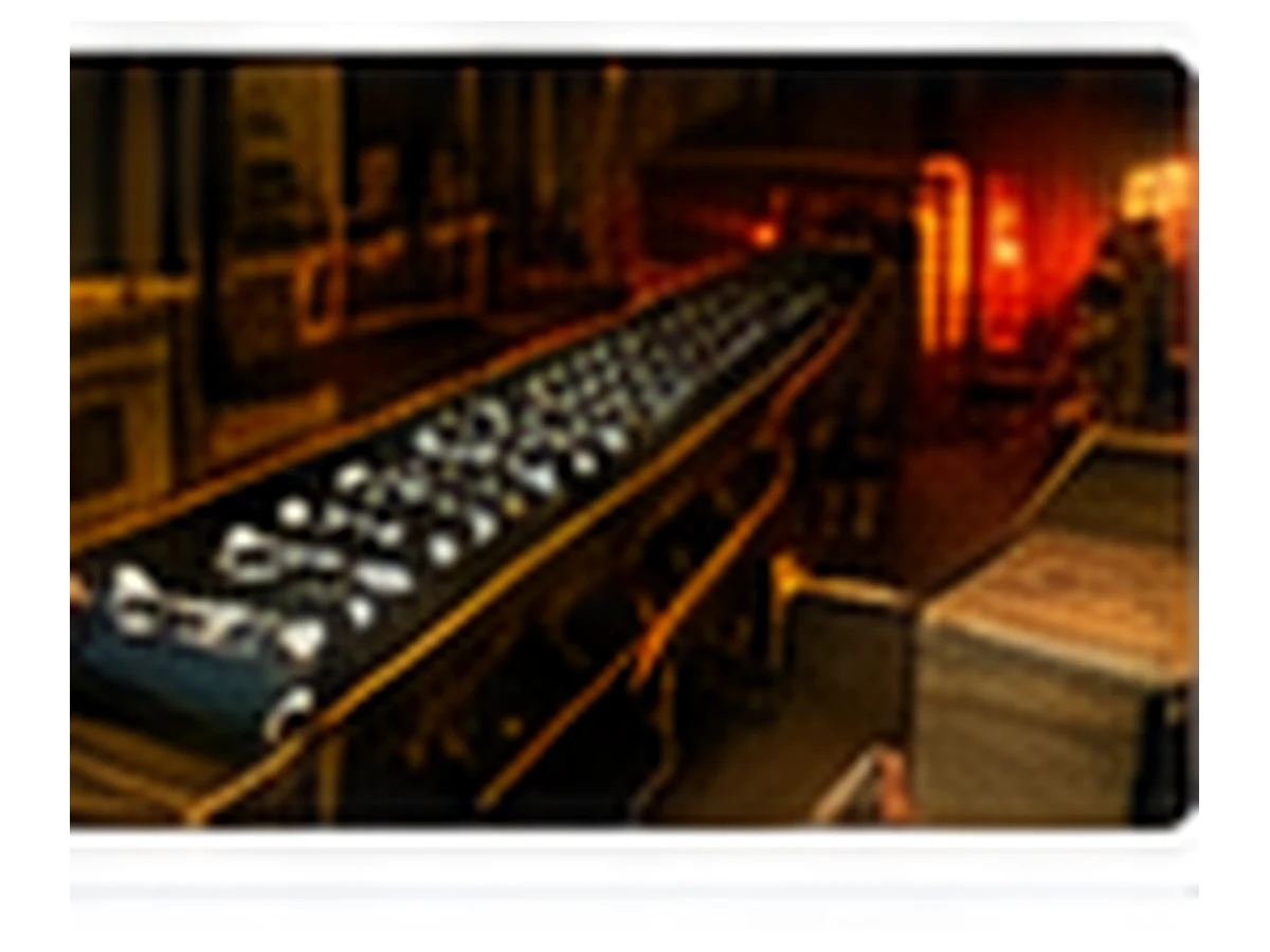 Heat Resistant Conveyor Belt — installed on an industrial conveyor