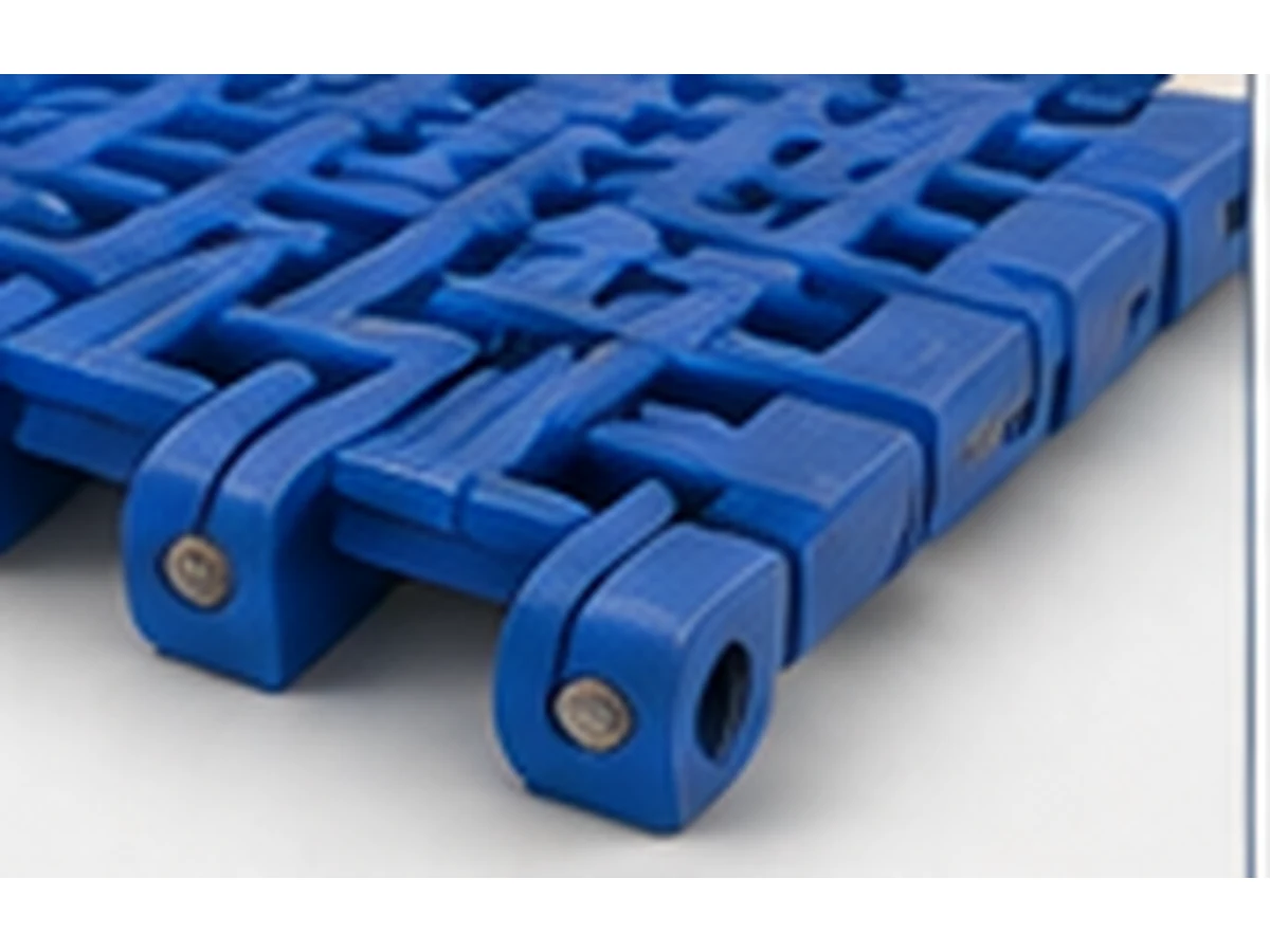 Plastic Modular Conveyor Belt side and profile detail