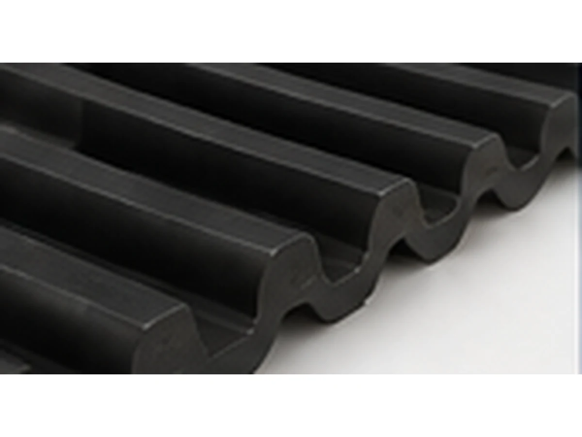 Timing Conveyor Belt teeth close up